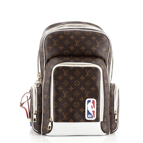 lv backpack nba|louis Vuitton Monogram ellipse backpack.